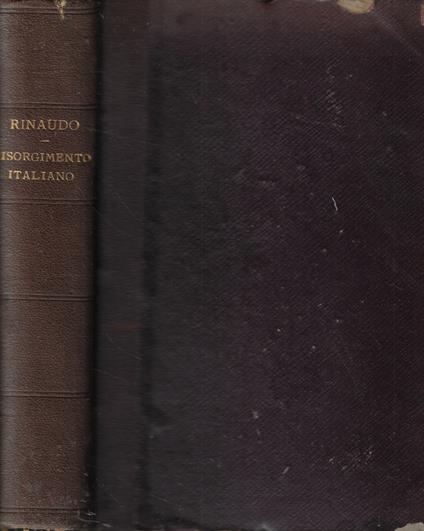 Il Risorgimento italiano - Costanzo Rinaudo - copertina
