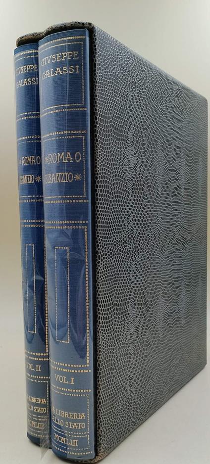 Roma O Bisanzio-2 Voll.  - Giuseppe Galassi - copertina