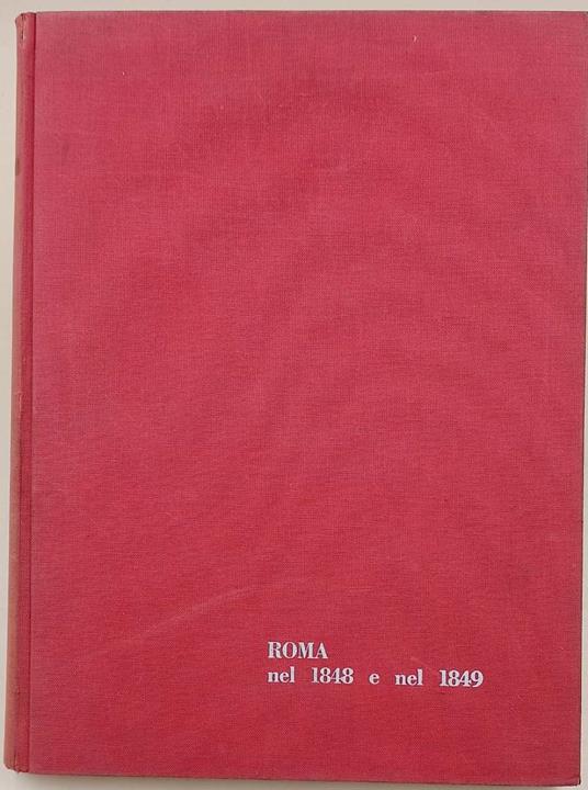 Roma Nel 1848 E Nel 1849 - copertina