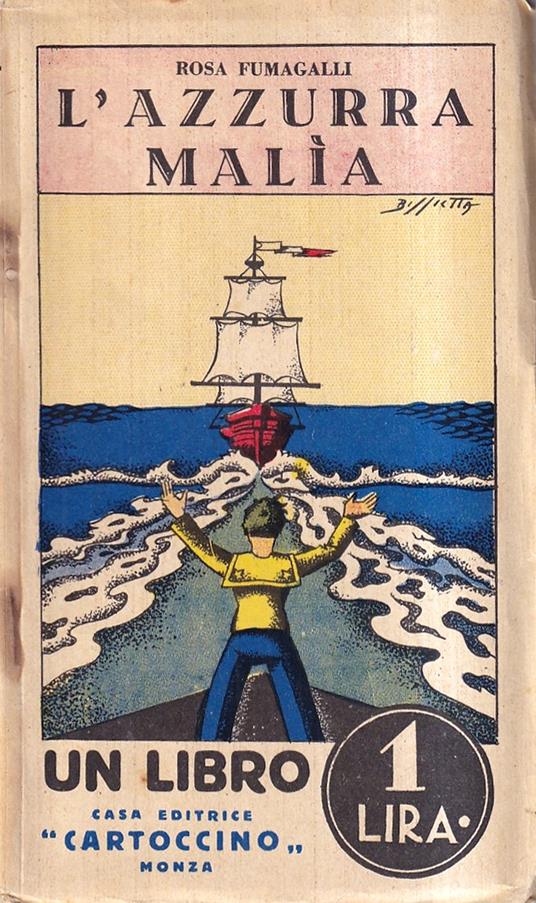 L' azzurra malia - copertina