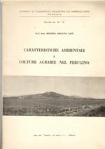 caratteristiche ambientali e colture agrarie nel Perugino
