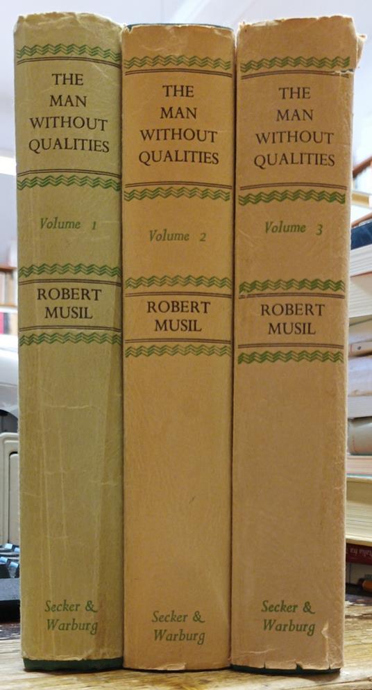The Man Without Qualities 3 Voll - Robert Musil - copertina