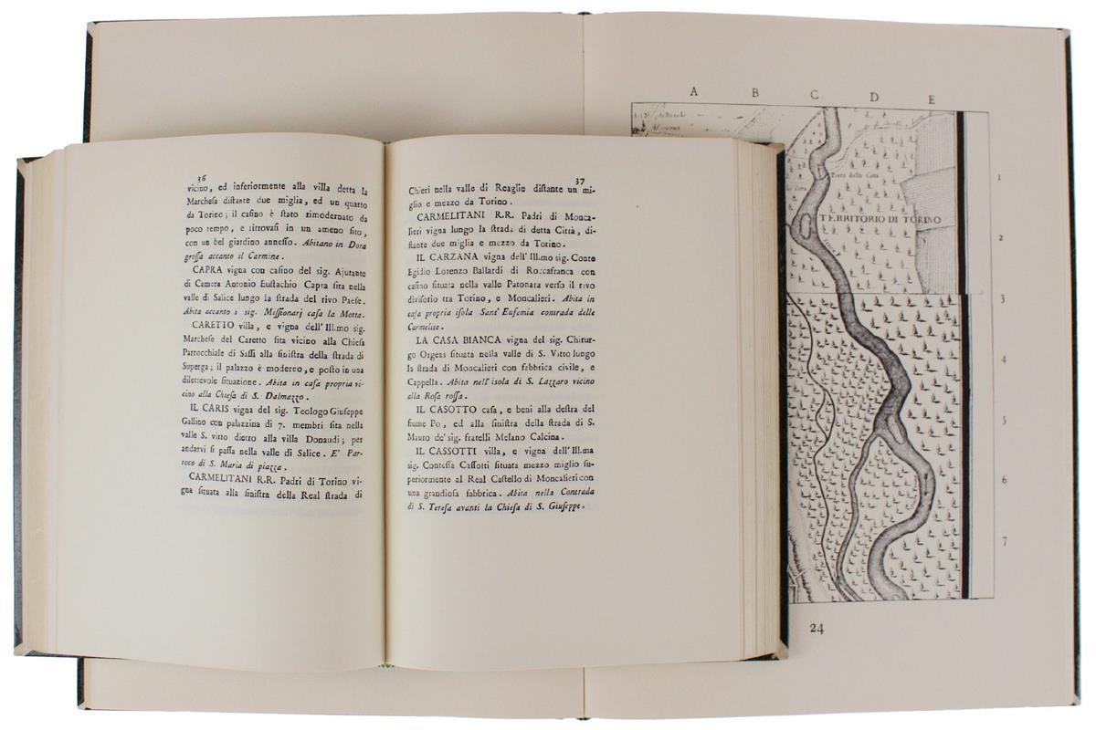 GUIDA ALLE CASCINE, E VIGNE DEL TERRITORIO DI TORINO E CONTORNI. Con aggiunta dell'indice dei nomi a cura di Elisa Rossi Gribaudi