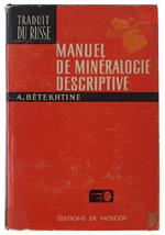 MANUEL DE MINERALOGIE DESCRIPTIVE