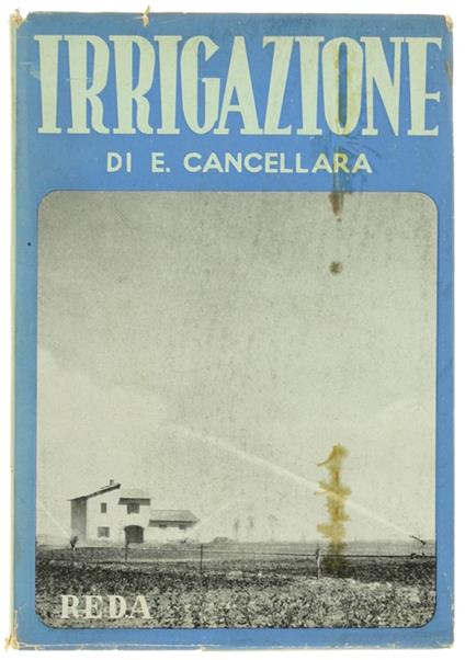 IRRIGAZIONE AZIENDALE E COLLETTIVA - Eduardo Cancellara - copertina