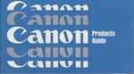 Canon: prducts guide