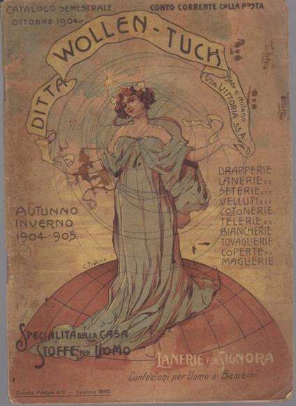 Ditta Wollen-Tuch: Milano - copertina