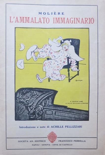 Mòliere: l'ammalato immaginario - Molière - copertina