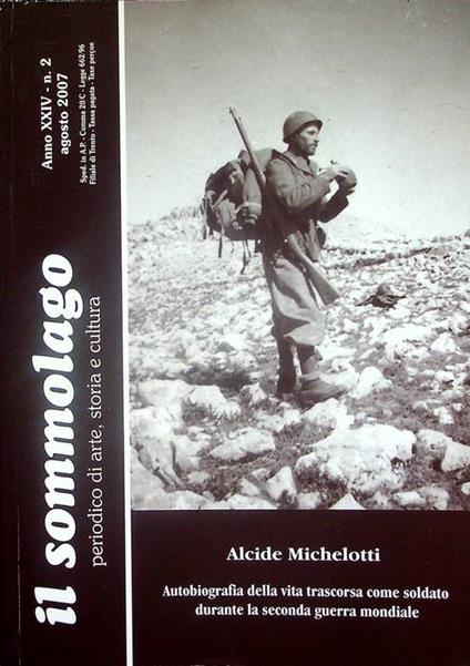 Autobiografia della vita trascorsa come soldato durante la seconda guerra mondiale - copertina
