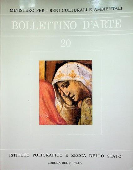 Bollettino d'arte: 20 (1983) - copertina