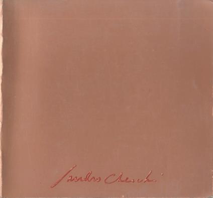 Sandro Cherchi: Opere dal 1936 al 1982: 9 ottobre-31 ottobre 1982, Palazzo Cuttica da Cassine, Alessandria - copertina