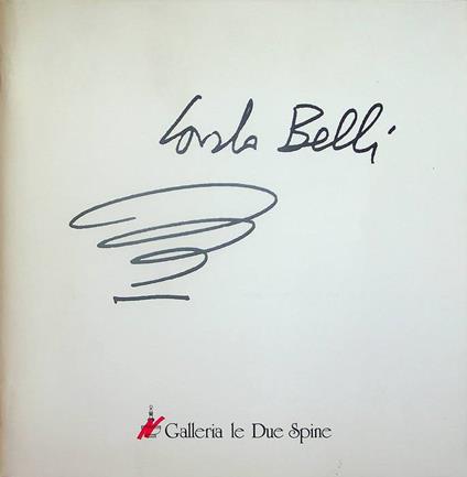 Carlo Belli - copertina