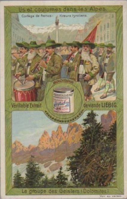 Us et coutumes dans les Alpses: Le groupe de Geislers - copertina