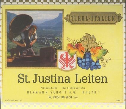 S. Justina Leiten - copertina