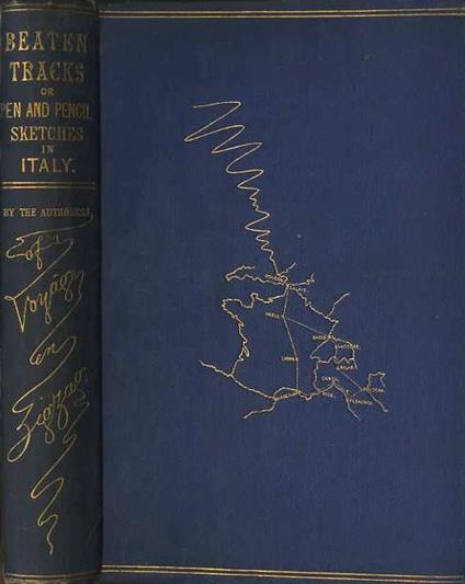 Beaten tracks or pen and pencil sketches in Italy - copertina
