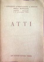 I congresso d'irrigazione a pioggia della montagna: Trento, Bolzano, 1-4 settembre 1951: atti