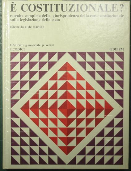 È costituzionale? I codici - copertina