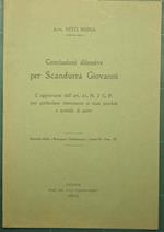 Conclusioni difensive per Scandurra Giovanni
