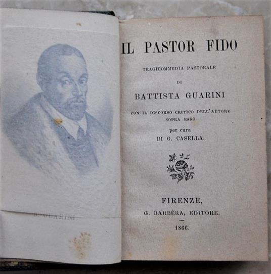 Pastor Fido - G. Battista Guarini - copertina