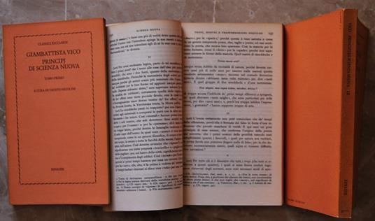 Principi Di Scienza Nuova - Giambattista Vico - copertina