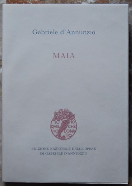 Maia - Gabriele D'Annunzio - copertina