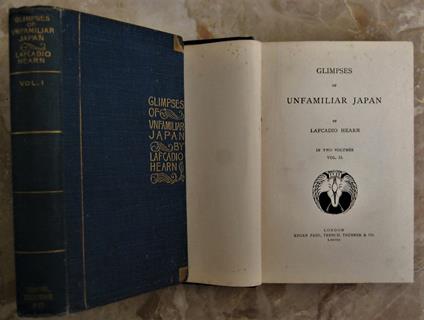 Glimpses Of Unfamiliar Japan - Lafcadio Hearn - copertina