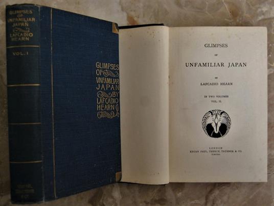 Glimpses Of Unfamiliar Japan - Lafcadio Hearn - copertina