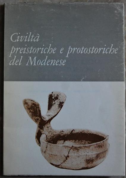 Civiltà Preistoriche E Protostoriche Del Modenese - copertina