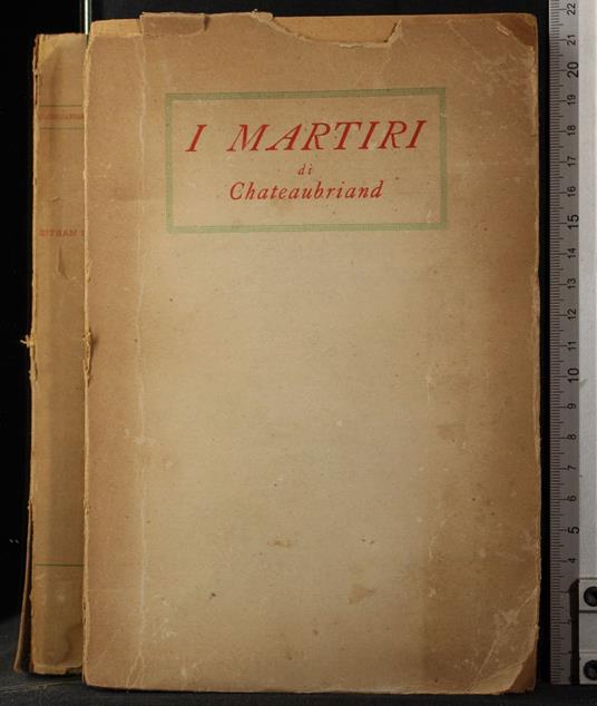 I martiri - François-René de Chateaubriand - copertina