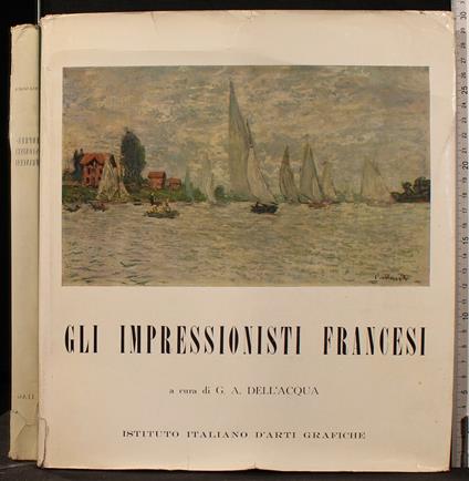 Gli Impressionisti - G. Alberto Dell'Acqua - copertina