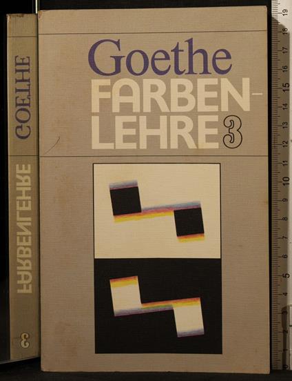 Ferbenlehre. Vol 3 - Johann Wolfgang Goethe - copertina