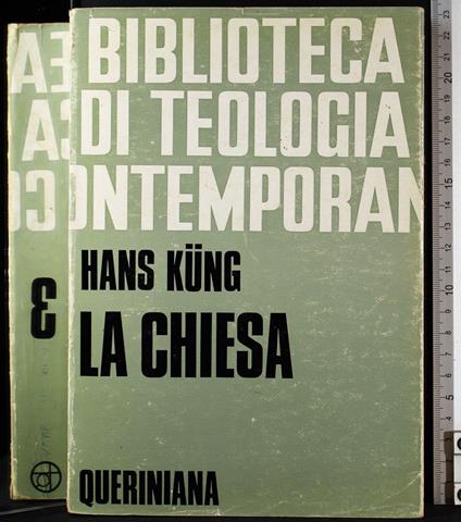 La chiesa - Hans Küng - copertina