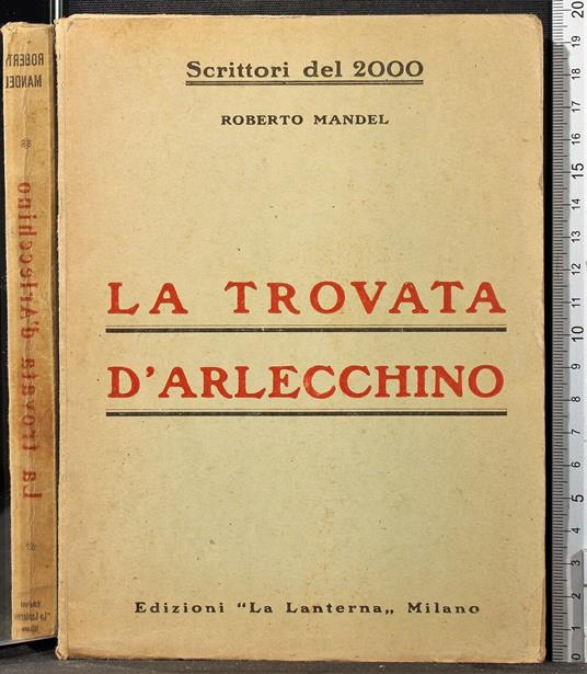 La trovata d'Arlecchino - Gabriele Mandel - copertina