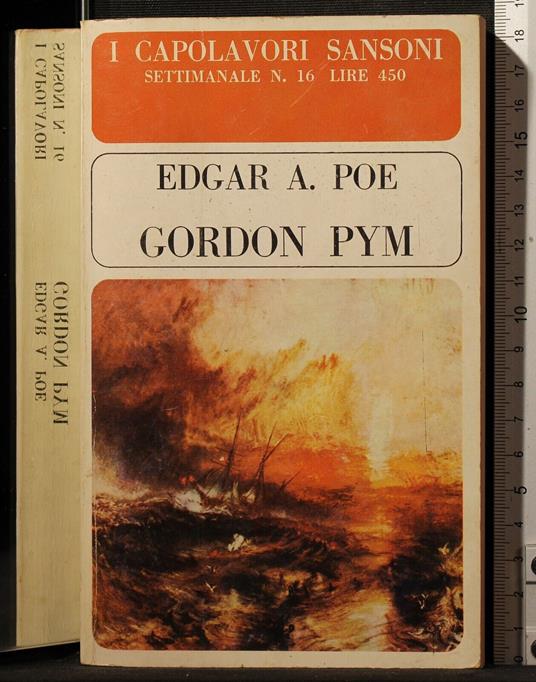 Gordon Pym - Edgar Allan Poe - copertina