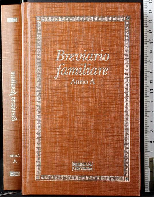 Breviario familiare. Anno A - Gianfranco Ravasi - copertina