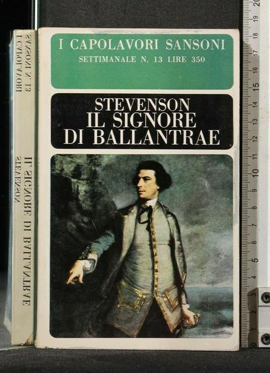 Il Signore di Ballantrae - Robert Louis Stevenson - copertina