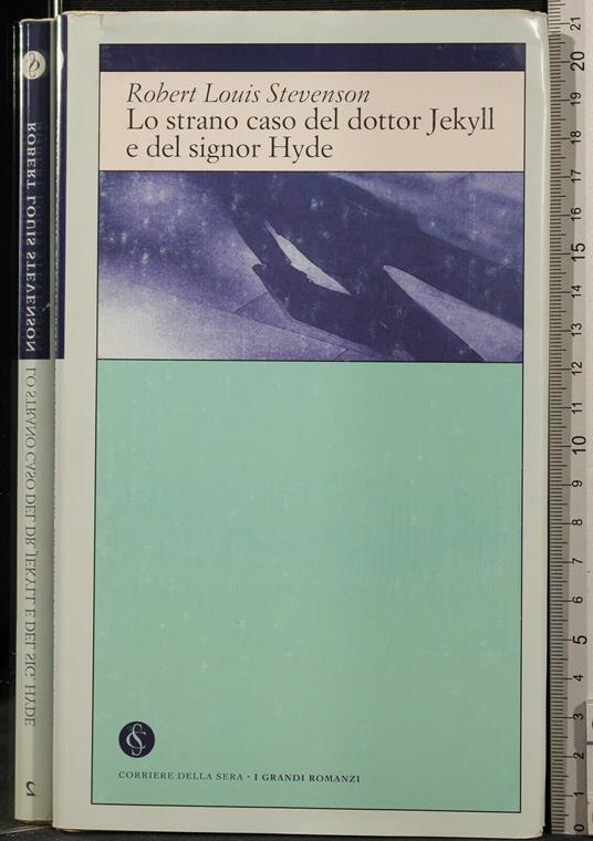 Lo Strano Caso Del Dottor Jekill - Robert Louis Stevenson - copertina