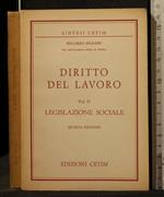 Diritto Del Lavoro Vol 2. Legislazione Sociale