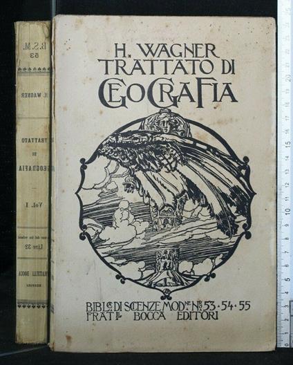Trattato di Geografia Vol. 1, 2, 3 - Richard Wagner - copertina