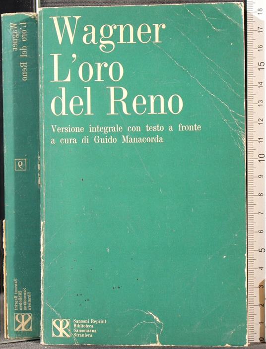 L' oro del Reno - Richard Wagner - copertina