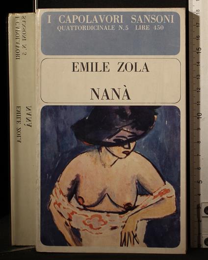 Nana - Émile Zola - copertina