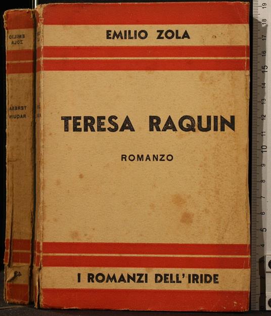 Teresa Raquin - Émile Zola - copertina