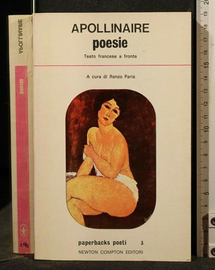 Poesie - Guillaume Apollinaire - copertina