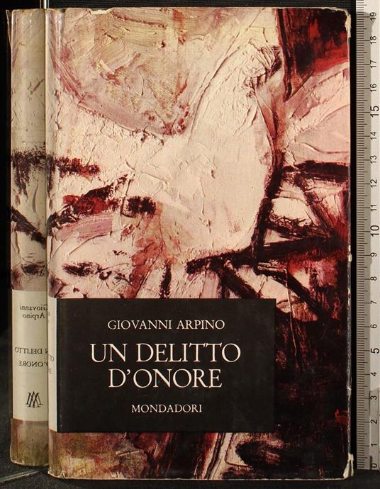 Un delitto d'onore - Giovanni Arpino - copertina