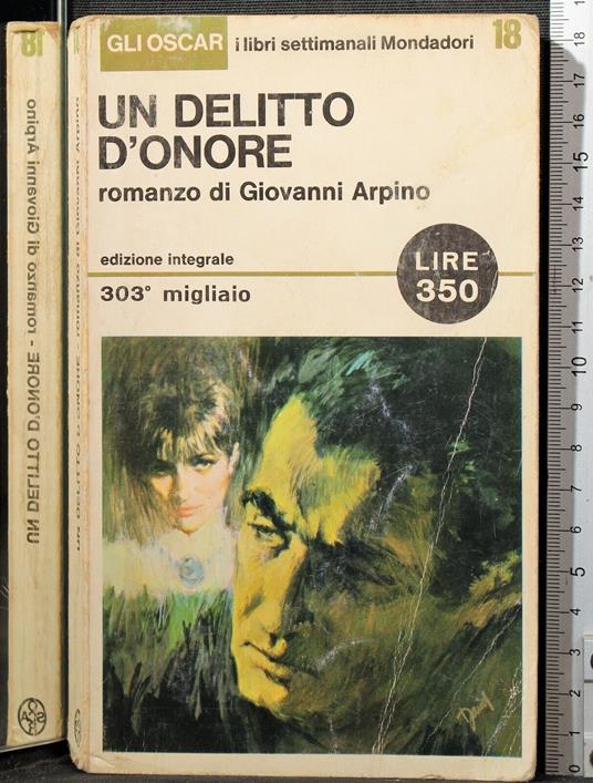 Un delitto d'onere - Giovanni Arpino - copertina