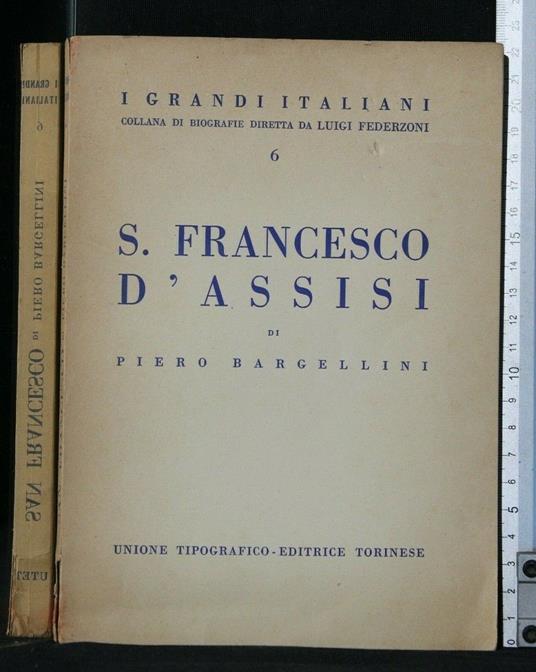 S Francesco D'Assisi - Piero Bargellini - copertina