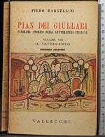 Pian dei giullari Vol. VIII Il settecento