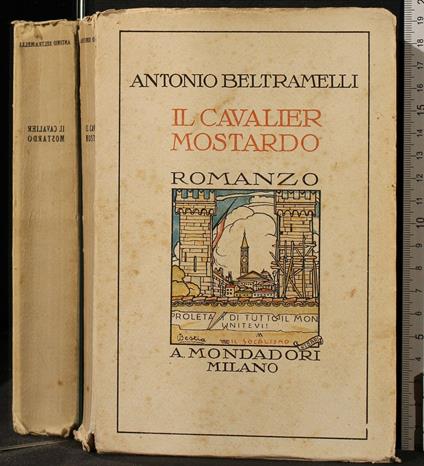 Il Cavalier - Antonio Beltramelli - copertina