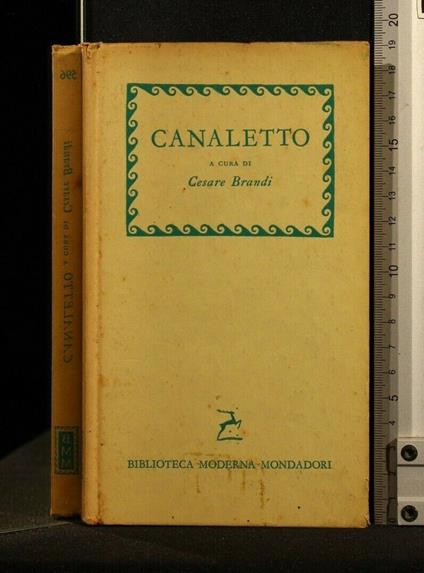 Canaletto - Cesare Brandi - copertina