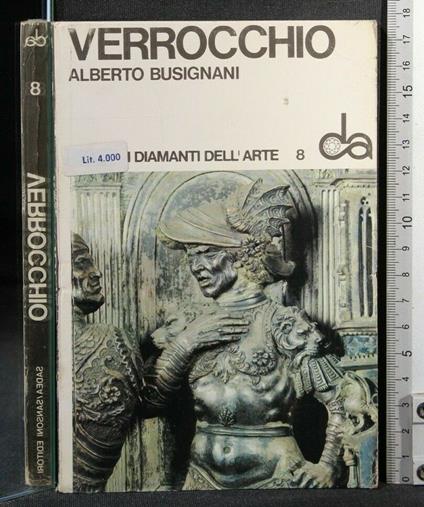 I Diamanti Dell'Arte Verrocchio - Alberto Busignani - copertina